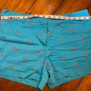 Cute watermelon print shorts!